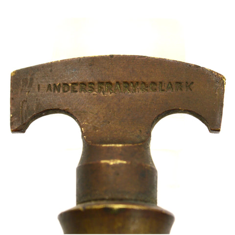 Antique BRASS WATER SPIGOT Beer Barrel/Cask Tap "LANDERS FRARY & CLARK" Faucet