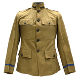 Antique N.J.R. INFANTRY BLOUSE Lieutenant WWI ERA Blue Stripes LT JACKET-UNIFORM