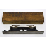 Vintage STARRETT 12" MACHINIST LEVEL with Ground, Cross-Check & Graduated Vials