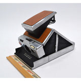 Looks Good POLAROID SX-70 ALPHA 1 INSTANT LAND CAMERA Silver & Tan **UNTESTED**