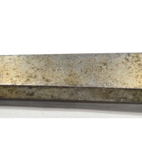 Antique JAMES SWAN MORTISE 3/8" SOCKET CHISEL Mortising Tool 8" BLADE 11.5" ovrl