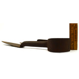 Antique IRON SHEEP SHEARS Illegible/Parital CROWN LOGO ENGLAND? Primitive c.19th