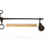 VTG/Antique "BEMIS & CALL CO." STEELYARD SCALE Cast Iron BEAM BALANCE 0-75 Range