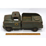 Vintage BUDDY L "GMC 550" Prs'd Steel "BELL TELEPHONE" SERVICE TRUCK Rough Shape