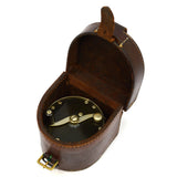 Antique EDWARD VOM HOFE No. 504 TOBIQUE 2/0 SALMON FLY REEL + LEATHER CASE Rare!