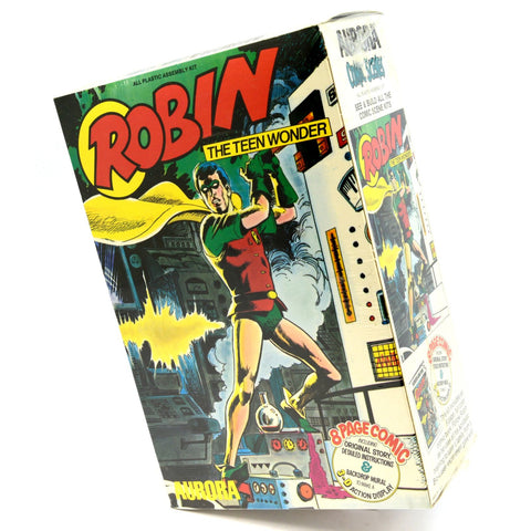 Vintage ROBIN TEEN WONDER Plastic Model Kit No. 193 by AURORA, 1974 Sealed! NIB!