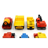 Vintage MATCHBOX c.1976-80 CONSTRUCTION & FARM VEHICLES-MACHINES Lot of 7 Lesney