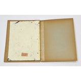 Antique SALESMAN SAMPLE(?) Painted Tile/Panel "COLUMBIAN ART METAL WORKS" (4of8)