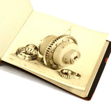 Antique MACHINIST BOOK & SAMPLE LOT Original Photos! J. ROYLE MACHINES + Cutter!