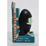 New (Open Box) HULL CAR & BOAT COMPASS #700-DM Streamline BLACK Dash/Windshield