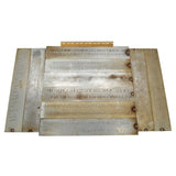 Antique "CRONITE" ENGRAVING FONT PLATE Lot of 10 Plates for ENGRAVER/PANTOGRAPH