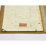 Antique SALESMAN SAMPLE(?) Painted Tile/Panel "COLUMBIAN ART METAL WORKS" (4of8)