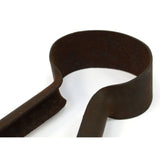 Antique IRON SHEEP SHEARS Illegible/Parital CROWN LOGO ENGLAND? Primitive c.19th