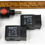 New! PNEUMATIC CYLINDER LOT of 5 AIR CYLINDERS + 2 VALVES! Norgren SMC Numatics