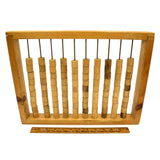 Vintage WOODEN ABACUS by "BERGEN COUNTY INDUSTRIAL ARTS ASSOCIATION" Very Rare!!