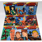 Very Nice "TERRY AND THE PIRATES" COMIC BOOK Lot of 25 PAPERBACK BOOKS c.1986-92
