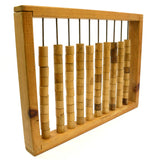 Vintage WOODEN ABACUS by "BERGEN COUNTY INDUSTRIAL ARTS ASSOCIATION" Very Rare!!