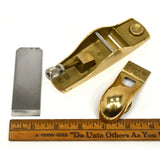 Lovely LIE NIELSEN 'TRIMMING BLOCK PLANE' No 103 Standard Low Angle BRONZE/BRASS