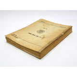 Vintage "U.S. NAVY DIVING MANUAL" July 1963 Military Guide Book NAVSHIPS 250-53