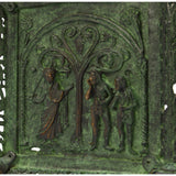Vintage BRONZE BAS RELIEF c.1950 Reproduction BASILICA OF SAN ZENO, ITALY 1 of 3