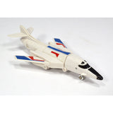 Vintage TONKA GOBOTS "BULLSEYE" #63 Guardian Robot BOMBER JET PLANE w/ CARD-BACK