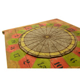 Antique FOLK ART DART BOARD 13.5 Diameter HOMEMADE/AAFA Primitive COUNTRY DECOR