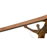 Antique CAST IRON WAGON JACK c.1888 "R HARRIS HACKENSACK NJ" Buggy/Carriage RARE