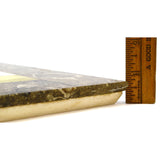 Vintage SEMI-PRECIOUS STONE CHESS/GAME-BOARD 16.5" w/ 1.5" Quartz-AGATE-Marble??