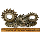 Steampunk SIDE MILLING CUTTER Lot of 7 MILL CUTTERS Brown & Sharpe F&D Morse ++!