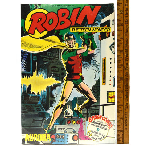 Vintage ROBIN TEEN WONDER Plastic Model Kit No. 193 by AURORA, 1974 Sealed! NIB!