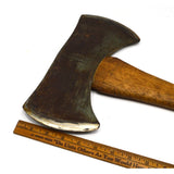 Vintage "CRAFTSMAN" DOUBLE BIT AXE w/ Old Wood Handle! "NARROW MICHIGAN PATTERN"