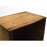 Vintage WOODEN FRUIT CRATE w/ Rare Handle "BONNER'S SEEDLESS RAISINS" California