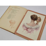 Antique HARRISON FISHER BOOK-PRINTS Lot AMERICAN BELLES The American Girl c.1910