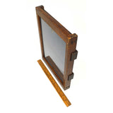 Antique LARGE 8X10 PRINTING FRAME + KODAK "MASKIT" & #3 PLATE HOLDER 3-Piece Lot