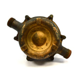 Antique BRASS/BRONZE THOMSON WATER METER #1657355 w/ Porcelain Dial BROOKLYN, NY