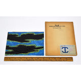 Antique SALESMAN SAMPLE(?) Painted Tile/Panel "COLUMBIAN ART METAL WORKS" (5of8)