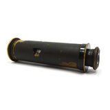 Antique HAND-HELD 5" TELESCOPE Line of Sight JAPANNED BRASS SCOPE Surveying/Navy