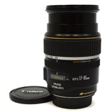 Briefly Used CANON EF-S ZOOM LENS 17-85mm IS USM (Ultrasonic) 4-5.6 w/ BOTH CAPS