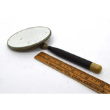 Antique FACE DENTAL INSPECTION MIRROR Ball-Hinge/Folding CELLULOID BACK Art-Deco