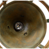 Vintage 'ARTS & CRAFTS' COPPER LIGHT FIXTURE Hanging/Hung PRIMITIVE/ANTIQUE LOOK