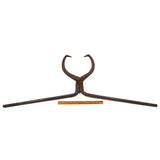 Vintage HEAVY-DUTY IRON TONGS Huge 41" Wide ICE-HAY-FARM Primitive GRABBER TOOL