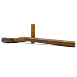 Antique HEWING BROAD AXE by "J. HICKS" Yankee/NY Pattern UNIQUE REPAIR JOB Rare!