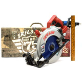 Briefly Used SKILSAW 7.25" WORM DRIVE CIRCULAR SAW No. MAG77LT + 75 Years Box!!