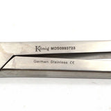 New in Open Package KONIG SURGICAL SCISSORS 9.5" Bandage/Burns SAW EDGE #111877