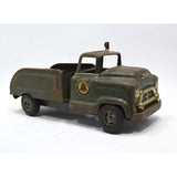 Vintage BUDDY L "GMC 550" Prs'd Steel "BELL TELEPHONE" SERVICE TRUCK Rough Shape