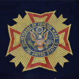 VTG/Antique CLOTH BANNER (Flag) "VETERANS OF FOREIGN WARS...UNITED STATES 1936"