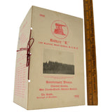 Antique MILITARY ANNIVERSARY DINNER INVITATION, 1900 Battery 'E' HEAVY ARTILLERY