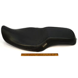 Excellent CORBIN MOTORCYCLE SEAT No. "XL 96-6 AM" Black Leather REPLACEMENT PART