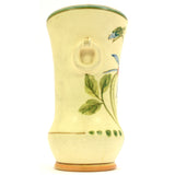 Antique WELLER POTTERY BONITO VASE 7.25" Hand-Painted FLORAL MOTIF Artist Signed