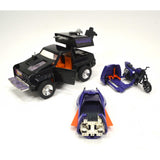 Vintage KENNER M.A.S.K. (MASK) Lot of 2 "JACKHAMMER" & "PIRANHA" Near Complete